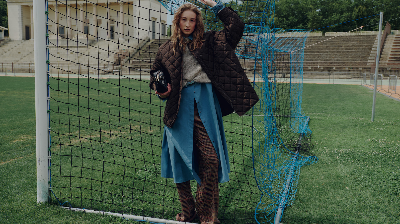 Water-repellent quilted taffeta jacket