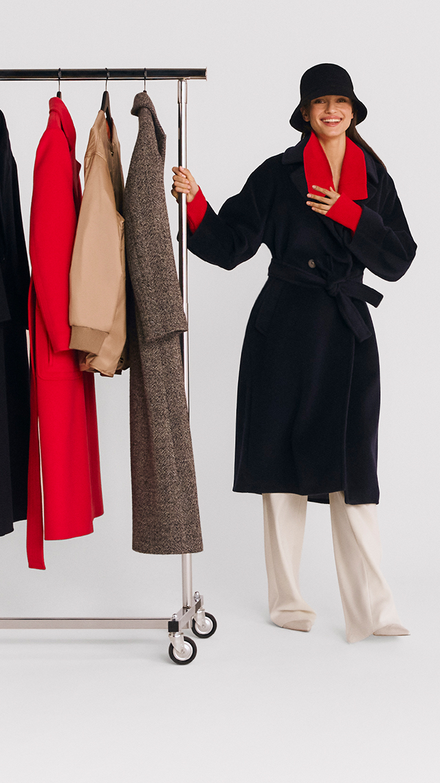 Cappotto Trench In Double Intrend